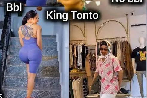 Tonto Dikeh Finally Remove Her ßßL Ny@nsh As She Flaunts Natural One