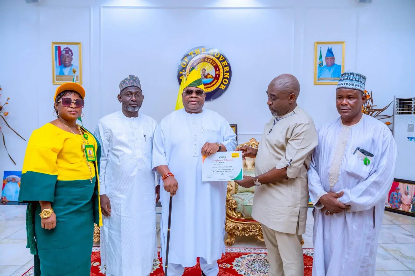 Governor Adeleke Wins Accord Party Governorship Primary 