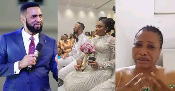 Pastor Chris Okafor Weds As Actress Doris Ogala Shed Tears