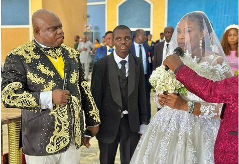 Adopted Autistic Son Of Apostle Chinyere Gets Married To Matured Woman